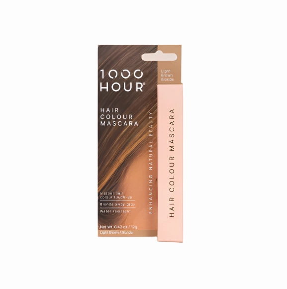 1000 Hour Hair Colour Mascara - Light Brown/Blonde 12g