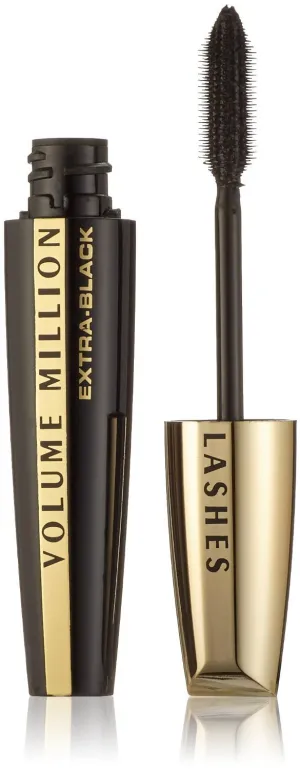 3 x L'Oreal Paris Volume Million Lashes Mascara 9.2ml - Extra Black