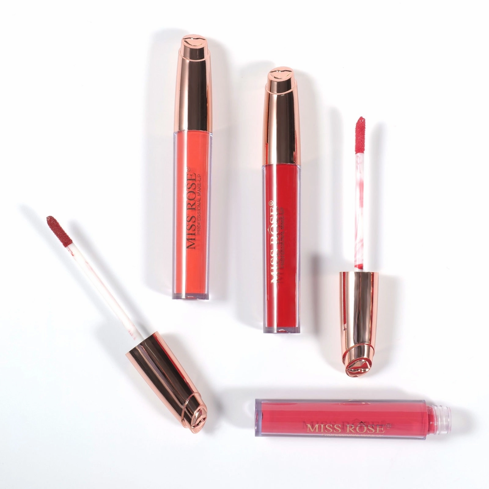 All-in-one Gold Lipgloss Convex Complete assortment Missrose
