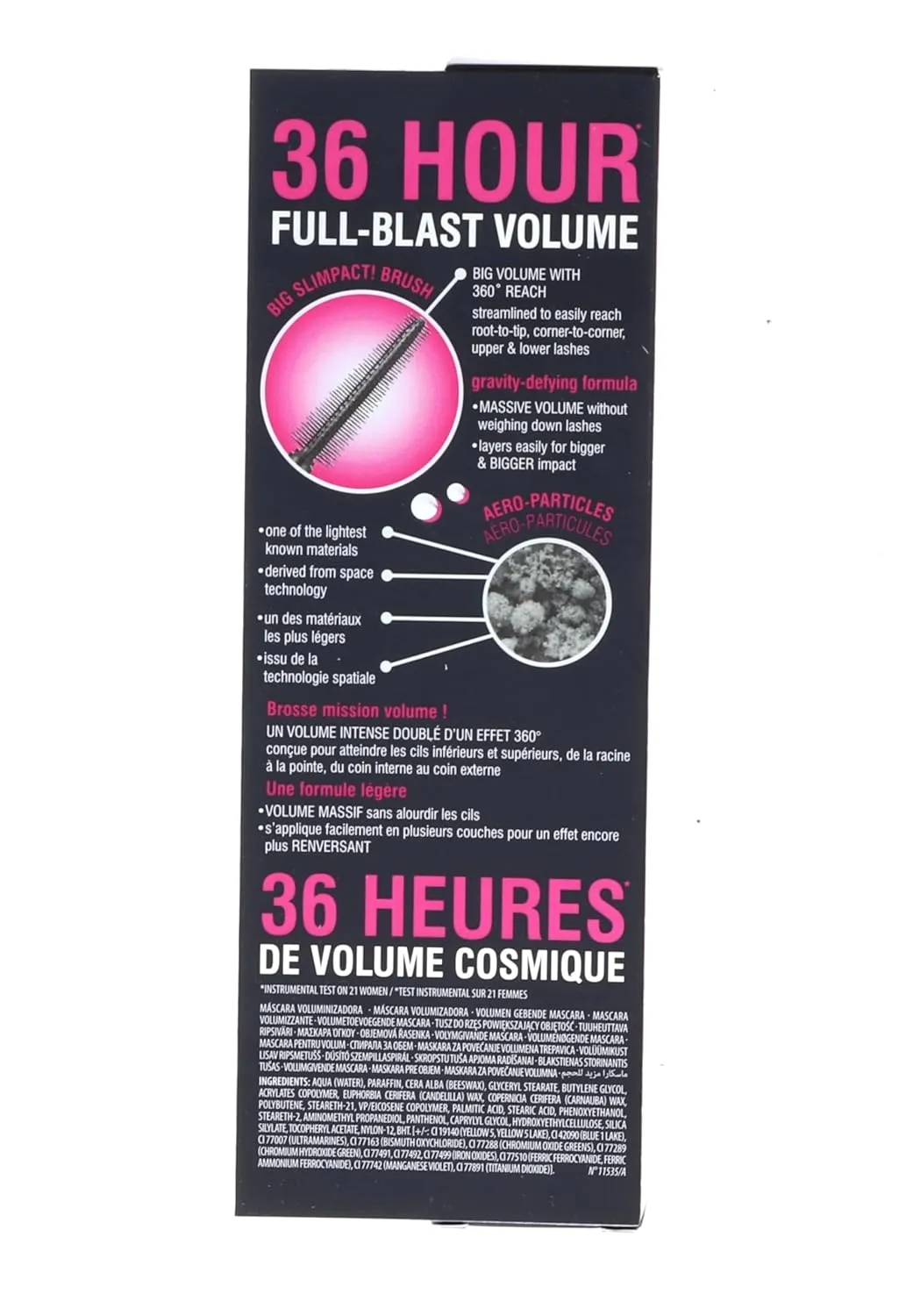 Benefit Bad Gal Bang Volumizing Mascara, Regular Size, 0.3 Fl Oz, Black
