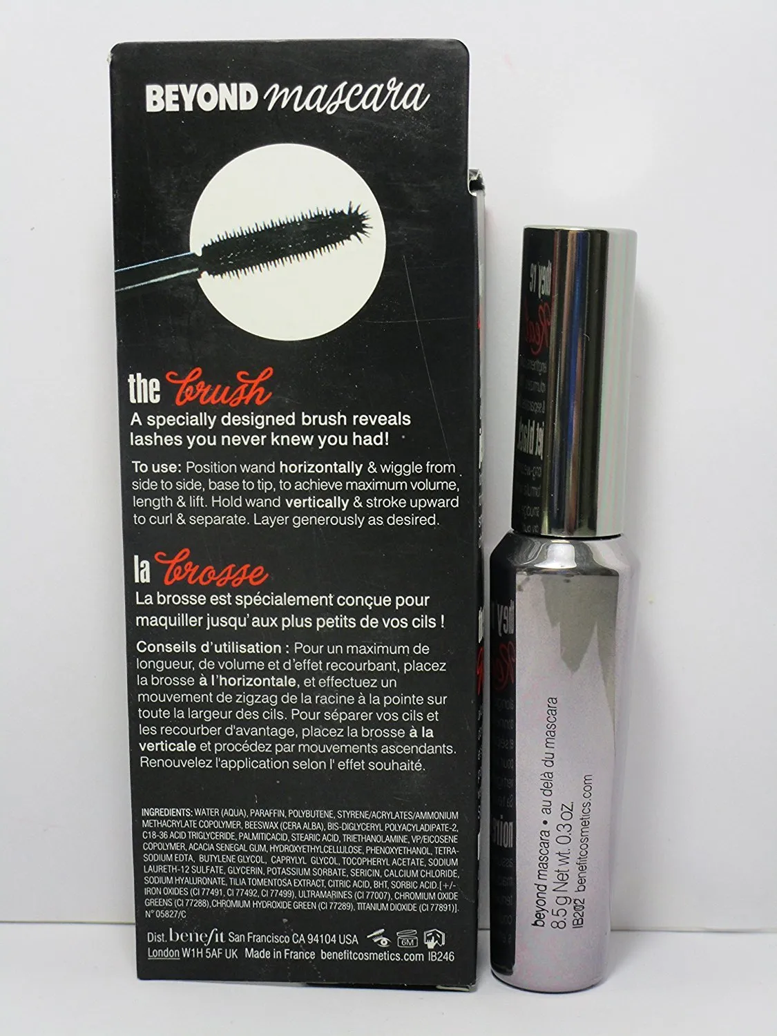 Benefit Cosmetics They're Real! Mascara Full Size,Black, 0.3 Oz