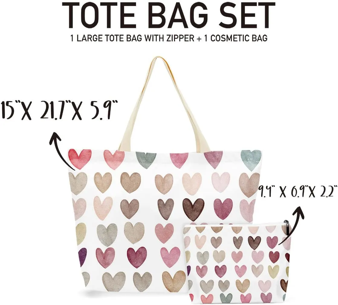 Camping Tote Bag Makeup Bag Camper Accessories for Travel Trailers and RVs