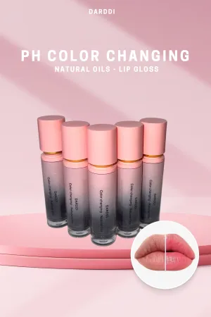 Color changing lip gloss - Natural Oils