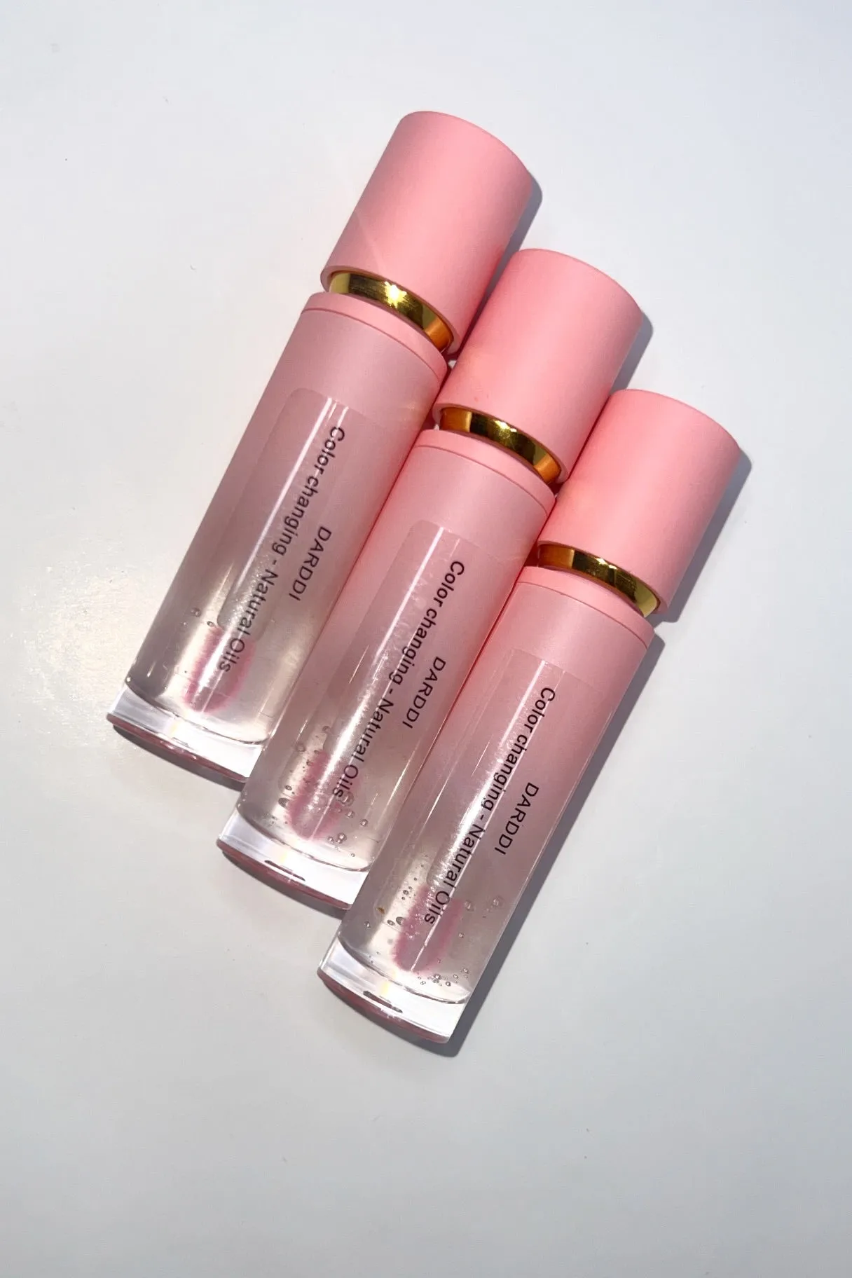 Color changing lip gloss - Natural Oils