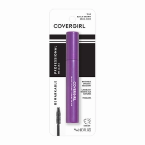 Covergirl Professional Remarkable Washable Mascara, Black Brown 210 - 0.30 oz