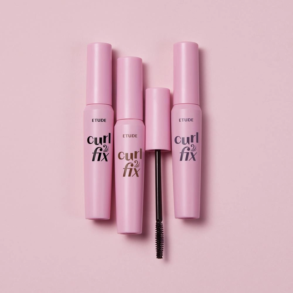 Dramatically Long Curl Fix Mascara in Grey Brown | Etude House