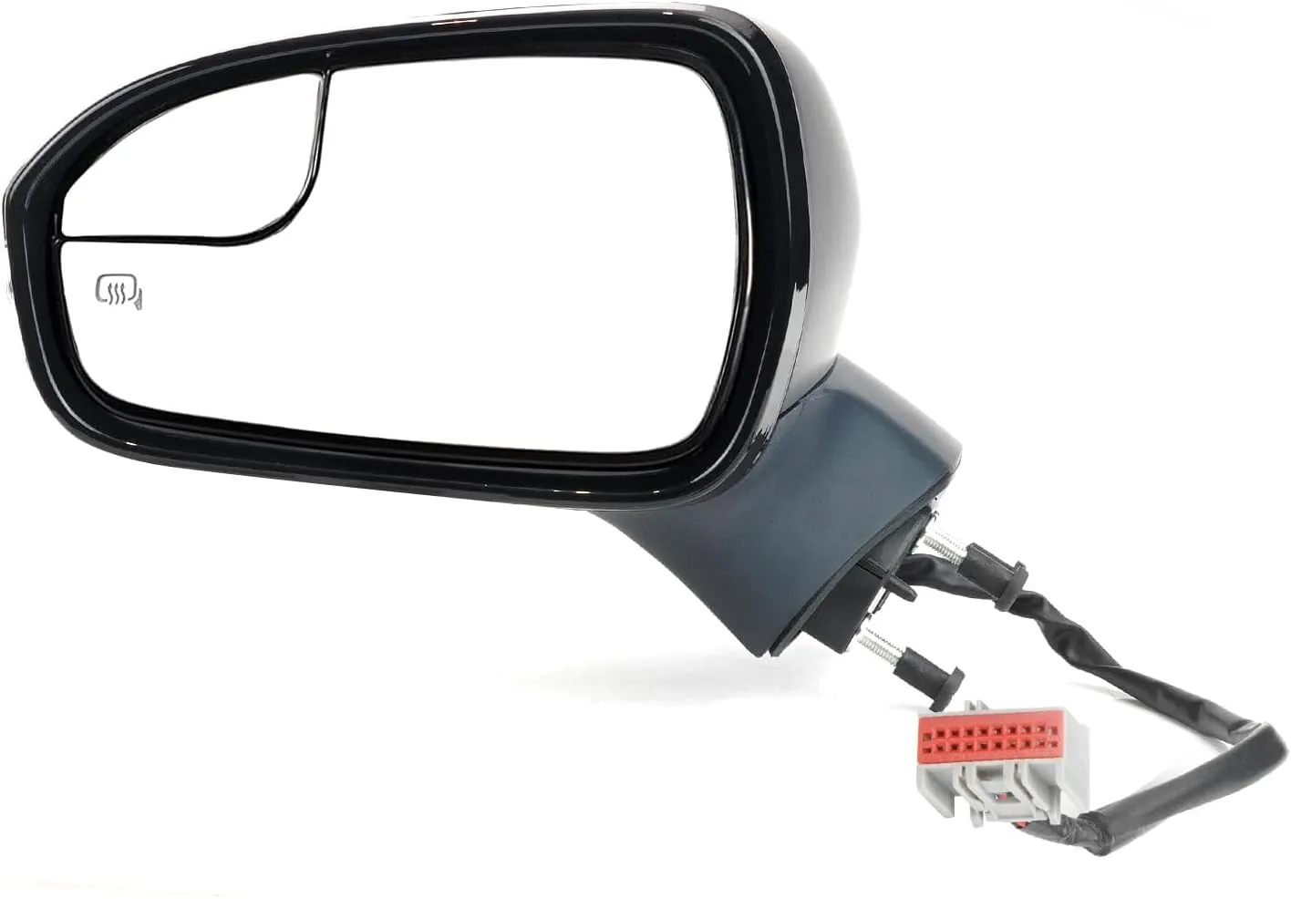 Driver Side Mirror Assembly Compatible with Ford Fusion Sedan 2013-2016 S SE Hybrid, with Power Heated, Turn Signal, Puddle Lights, Blind Spot Mirror Replace ‎DS7Z17683BA (Left Unpainted)