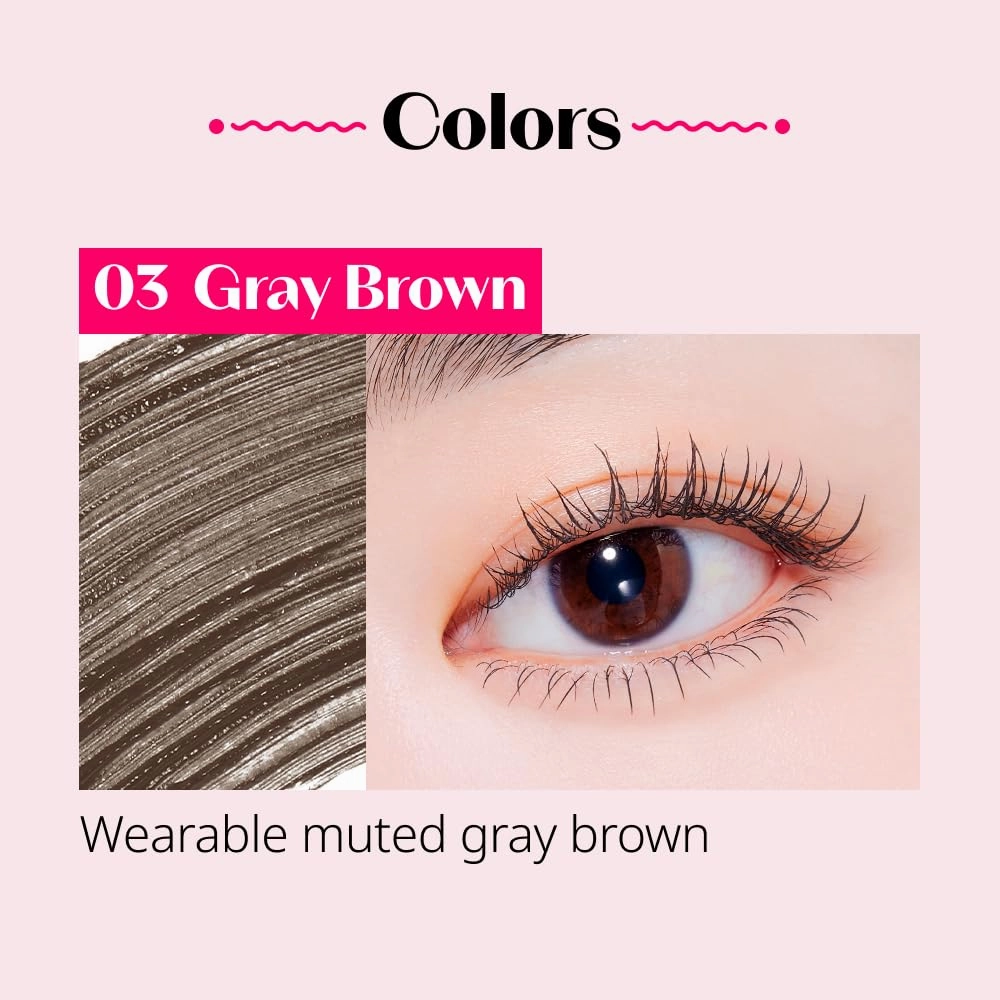 ETUDE Curl Fix 03 Gray Brown ماسكارا الرموش كرل فكس من ايتود
