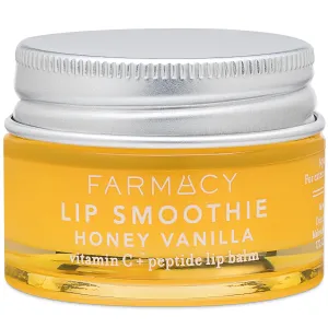 Farmacy Peptide Lip Balm - Lip Smoothie Hydrating Lip Balm with Vitamin C to Visibly Plump   Smooth Lip Lines - Nourishing Lip Treatment with a High-Gloss Finish - Honey Vanilla (10g)