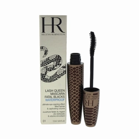Helena Rubinstein - Lash Queen Mascara Fatal Blacks Waterproof - Ultimate Eye-Opening Effect Lifted Lashes & Captivating Volume - Ouverture Fatale Du Regard Cils Redressés & Volume Envoûtant