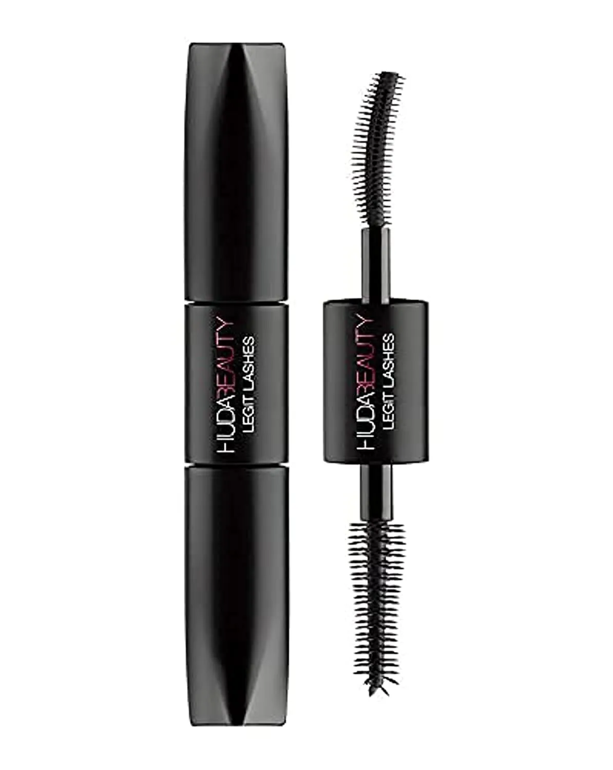 Huda Beauty Legit Lashes Mascara 2 in 1 (2x3.5ml / .11fl oz), Black