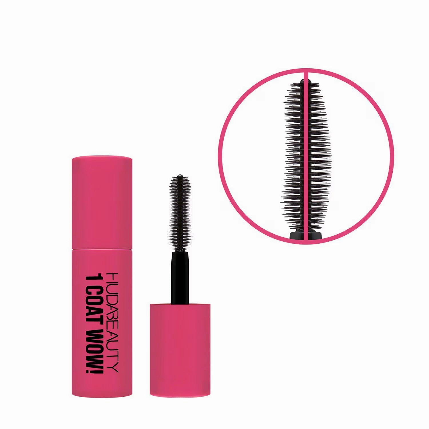 HUDA BEAUTY - 1 Coat WOW! - Extra Volumizing and Lifting Mascara Mini