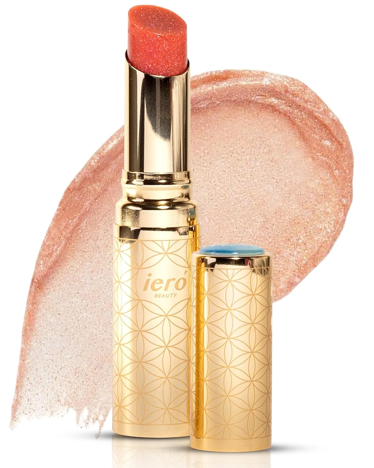 ieró Beauty 3-in-1 Moisturizing Vegan Tinted Lip Balm: Hydrating, Soothing Lip Serum   Plumping Balm   pH Reactive Tint | Shea Butter & Vitamin E | Antioxidant-rich Long Lasting Lip Care Paraben Free