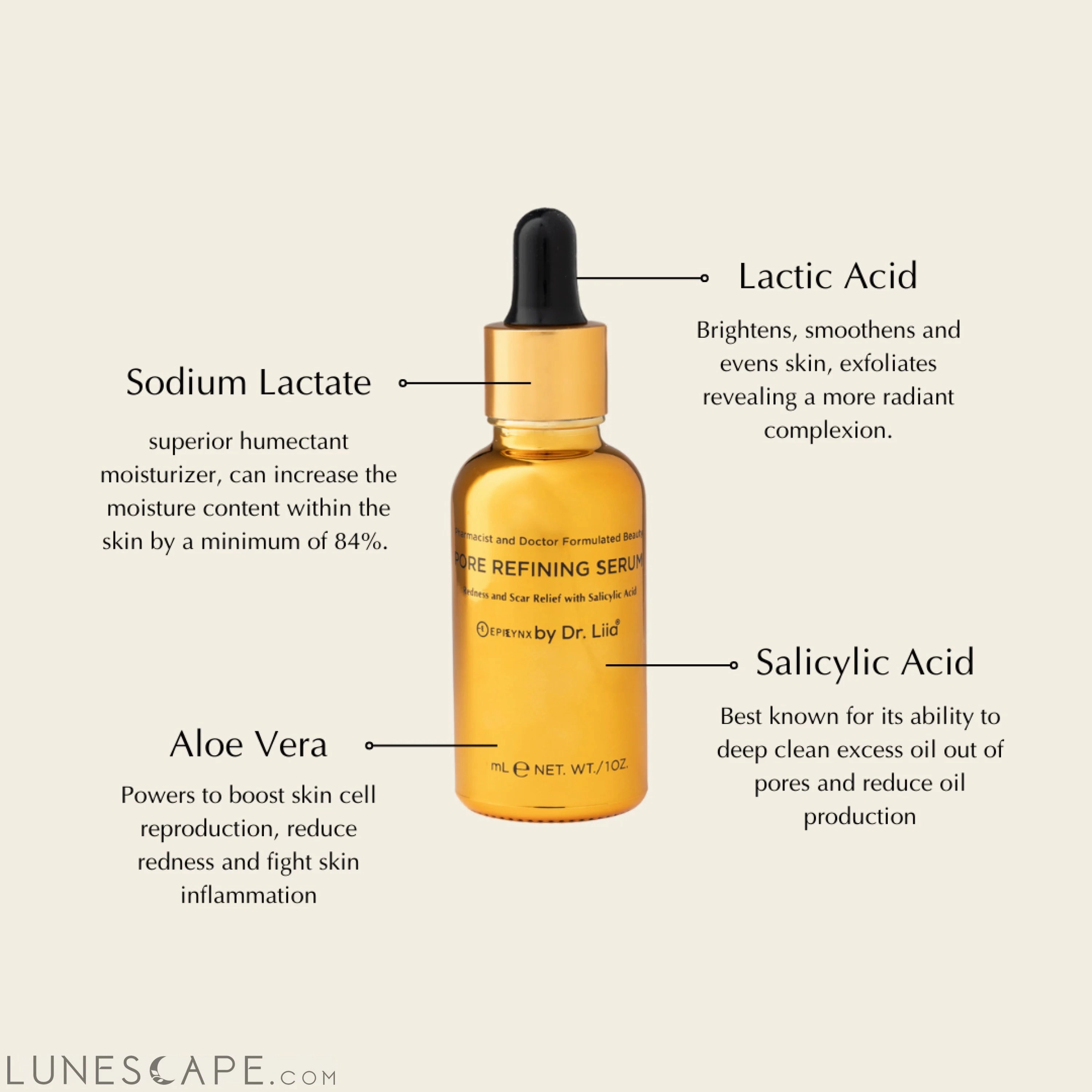 Illuminating Serum with Lactic and Salicylic Acid - Gentle
