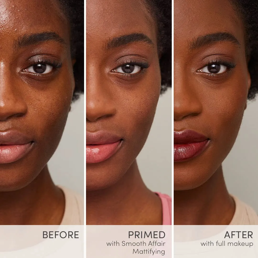 jane iredale Smooth Affair Facial Primer & Brightener | Minimizes Appearance of Pores and Lines | Illuminating Glow, Mattifying, and Brightening Primer