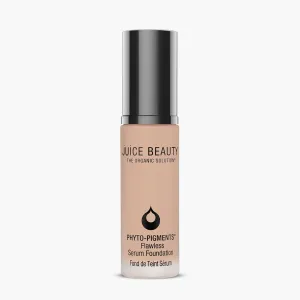Juice Beauty Phyto-Pigments Flawless Serum Foundation - 11 Rosy Beige - 30 mL - Medium-to-Full, Long-Lasting Coverage - Reduces Look of Wrinkles   Pores - Vegan, Cruelty Free