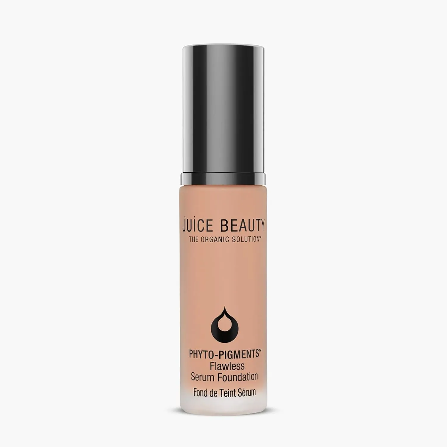 Juice Beauty Phyto-Pigments Flawless Serum Foundation - 12 Desert Beige - 30 mL - Medium-to-Full, Long-Lasting Coverage - Reduces Look of Wrinkles   Pores - Vegan, Cruelty Free