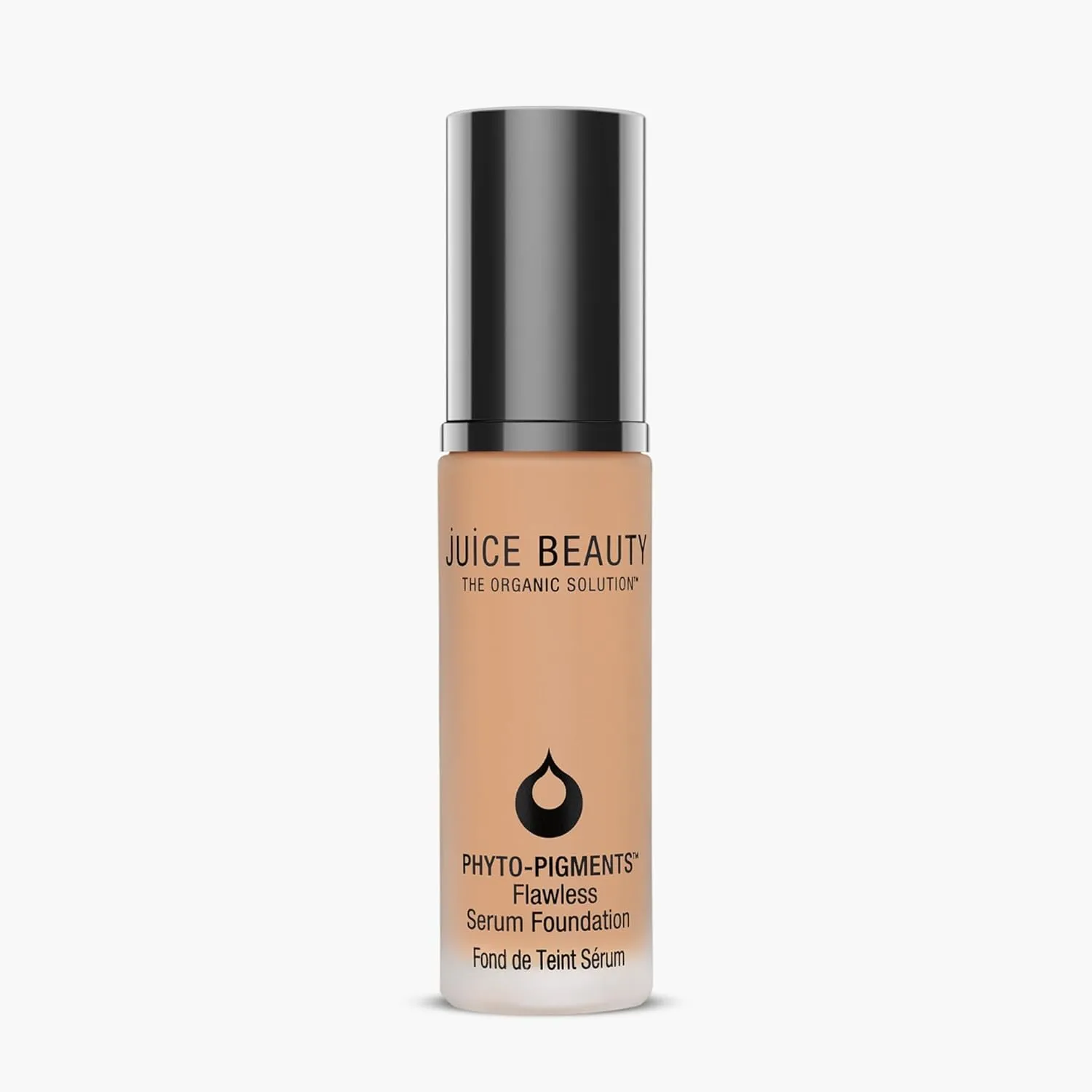Juice Beauty Phyto-Pigments Flawless Serum Foundation - 14 Sand - 30 mL - Medium-to-Full, Long-Lasting Coverage - Reduces Look of Wrinkles   Pores - Vegan, Cruelty Free
