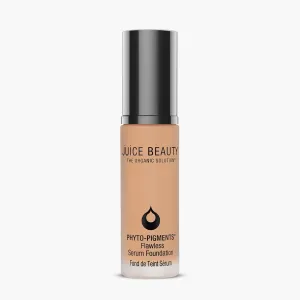 Juice Beauty Phyto-Pigments Flawless Serum Foundation - 14 Sand - 30 mL - Medium-to-Full, Long-Lasting Coverage - Reduces Look of Wrinkles   Pores - Vegan, Cruelty Free