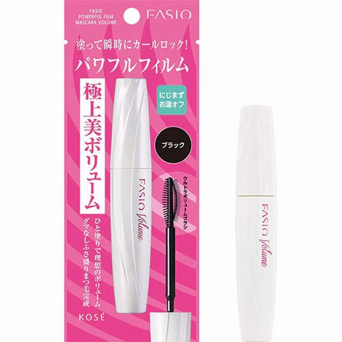Kose Fasio Powerful Film Mascara Volume 7g - Black