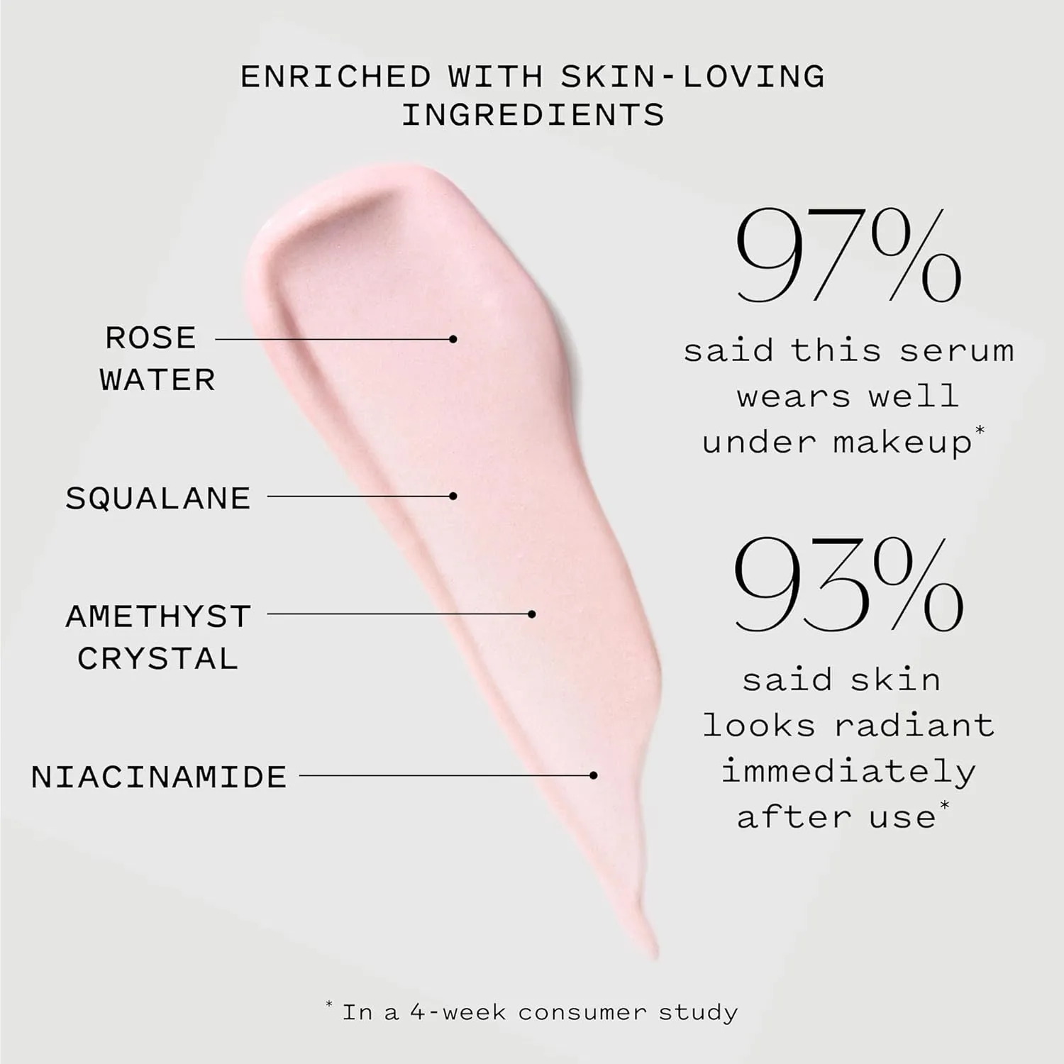 Let Me Glow Illuminating Serum & Makeup Primer, Brightens & Plumps for Highlighted, Dewy & Glowing Skin with Niacinamide, Vegan, Cruelty-Free, 1 Fl Oz