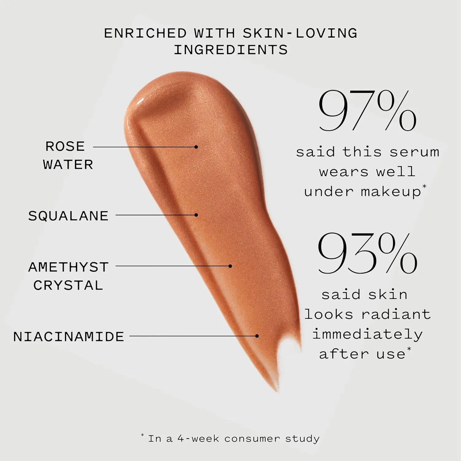 Let Me Glow Illuminating Serum & Makeup Primer, Brightens & Plumps for Highlighted, Dewy & Glowing Skin with Niacinamide, Vegan, Cruelty-Free, 1 Fl Oz