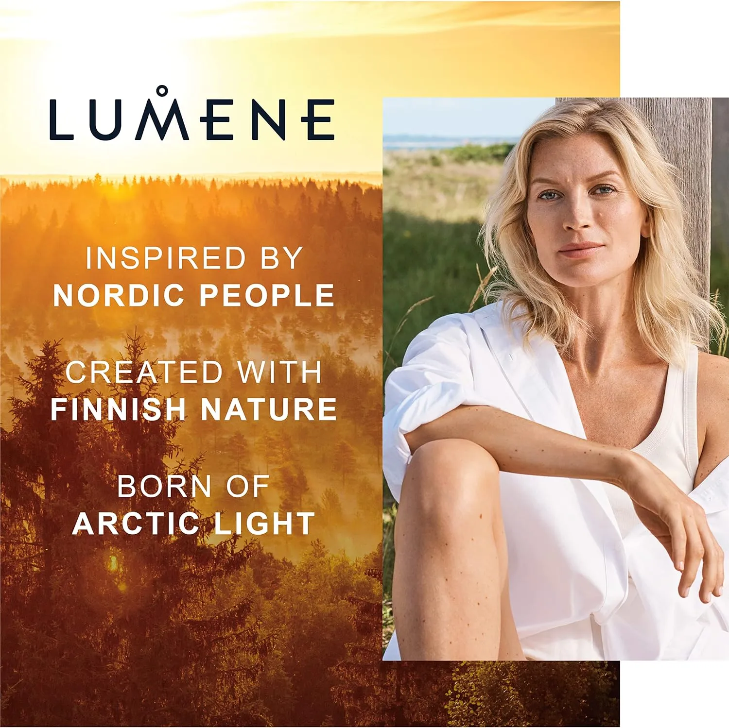 Lumene Invisible Illumination [Kaunis] Instant Glow Skin Tint - Buildable Skin Tint Foundation with a Natural, Radiant Finish - Hydrates   Brightens Dull, Dry Skin - Universal Deep (30ml)
