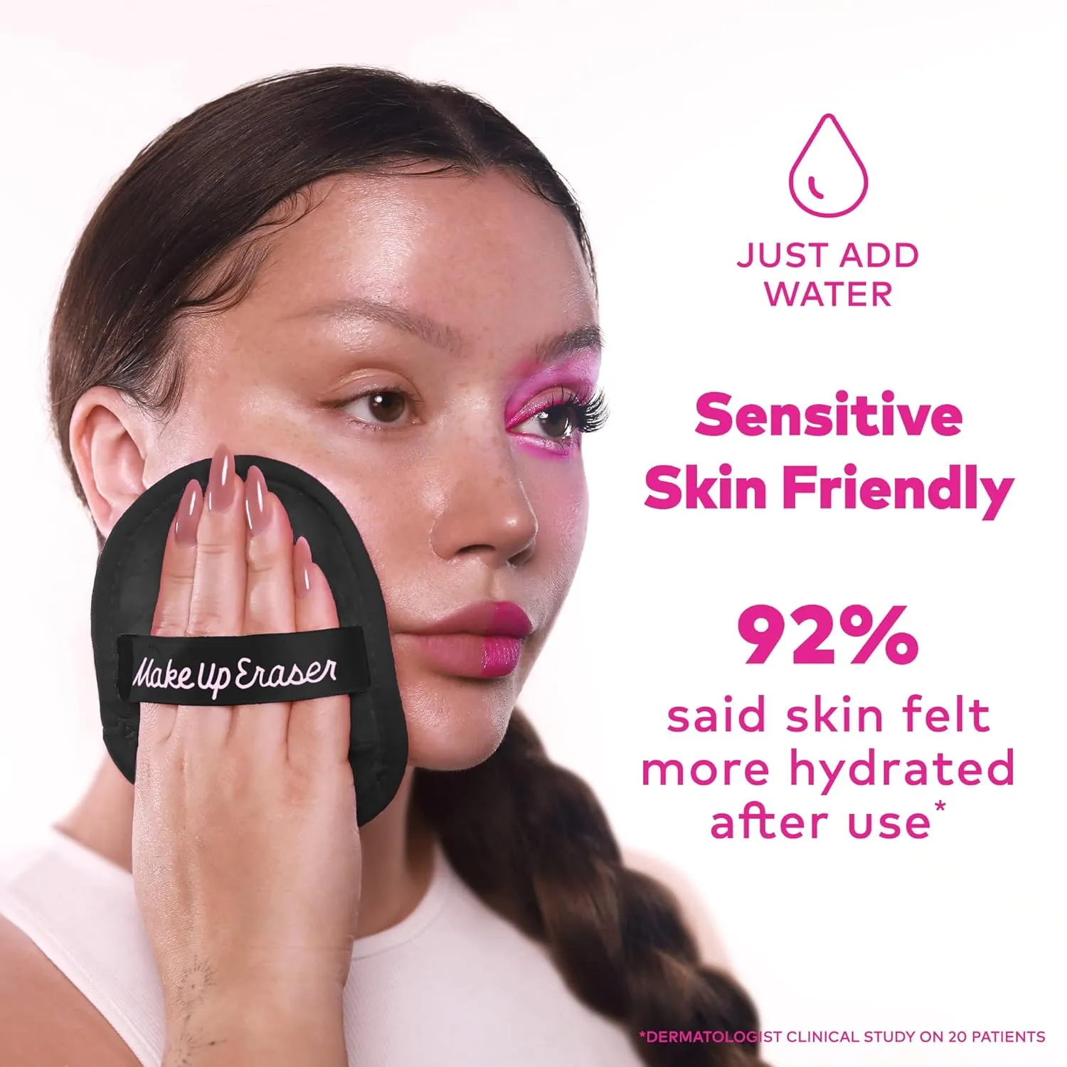 Makeup Eraser The Original, 7-Day Set, Erase All Makeup with Just Water, Including Waterproof Mascara, Eyeliner, Foundation, Lipstick, Sunscreen, and More!