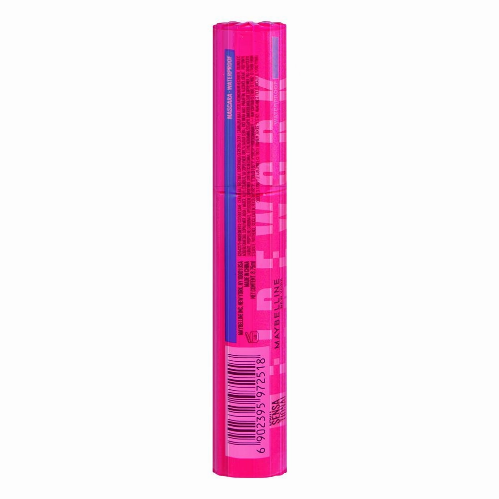Maybelline Lash Sensational Firework Waterproof Mascara, 24H Wear, 8.75ml, Very Black, 1-Pack