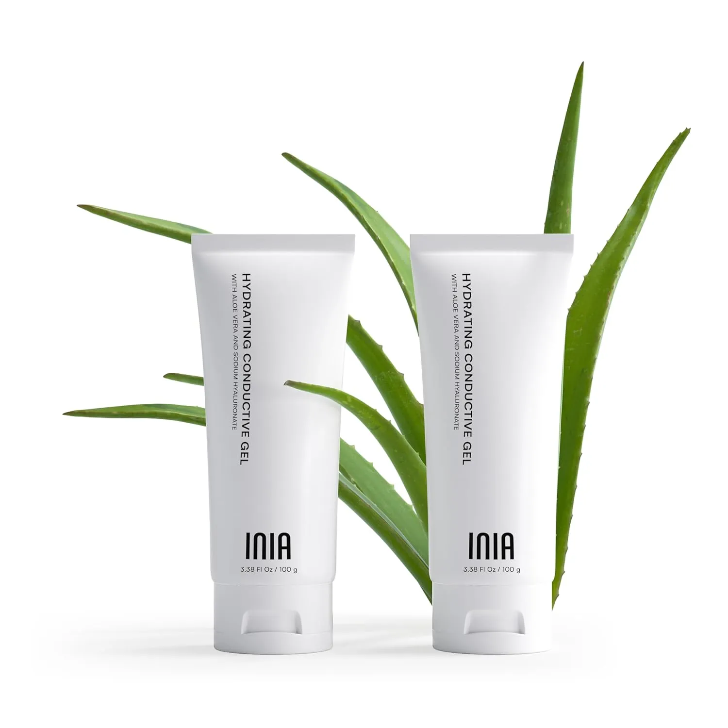 Micro-current Conductive Gel for Korean Skin Care Machines & Face Massagers – Hydrating Gel Primer with Hyaluronic Acid Facial and Body for Women and Men, 3.38 Fl Oz*2