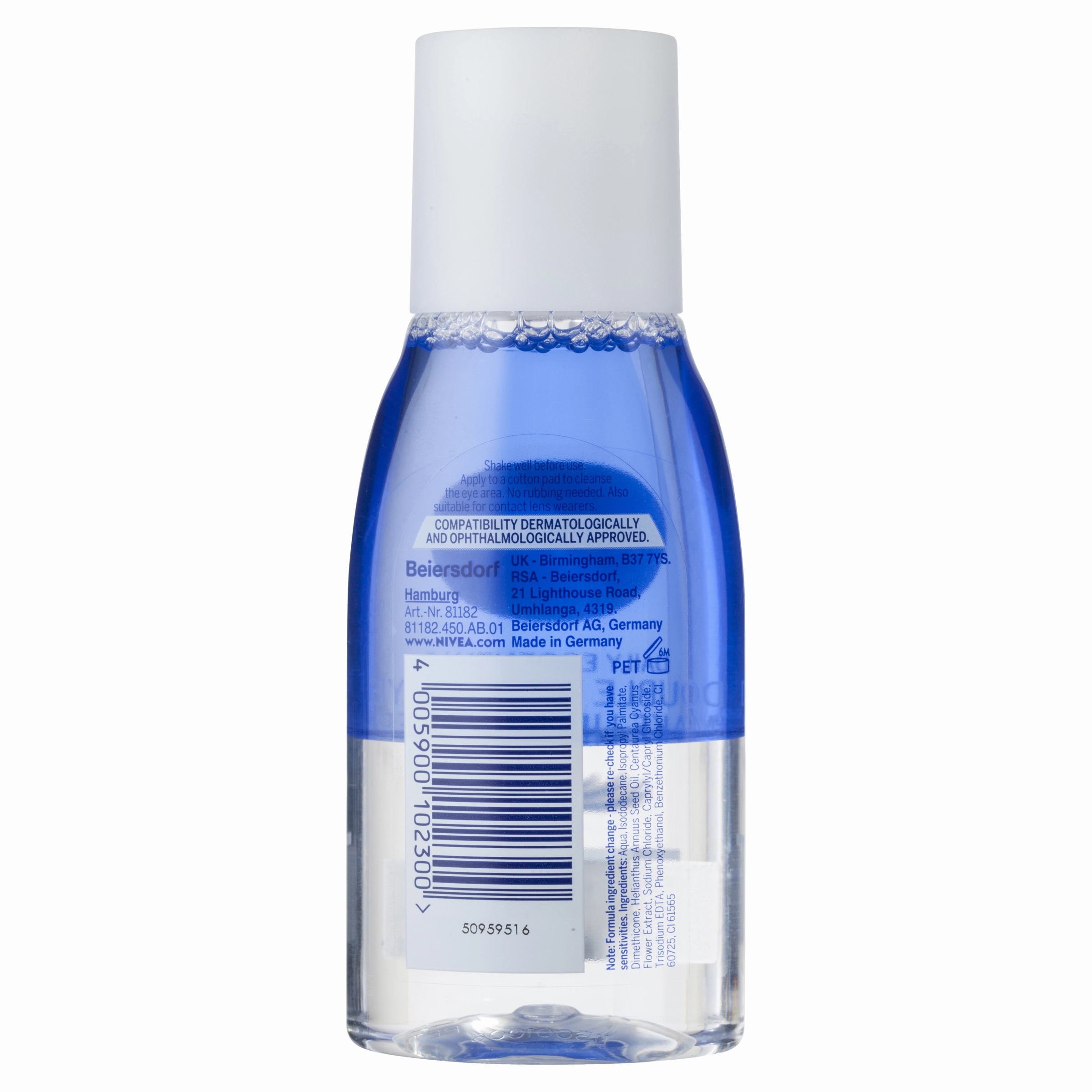 Nivea Daily Essentials Double Effect Eye Make-up Remover 125ml