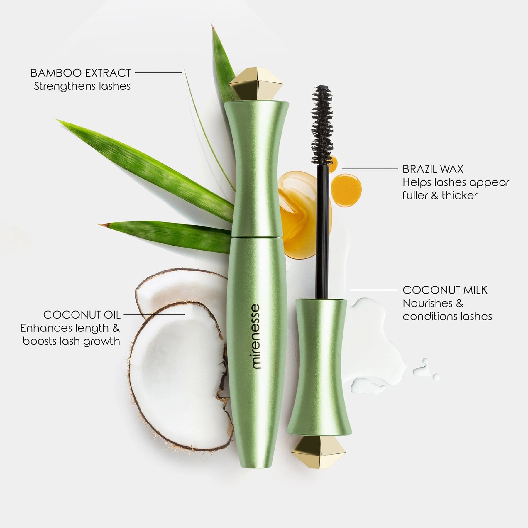Organic Secret Weapon 24hr Mascara - Black   Ink Liner- Brown