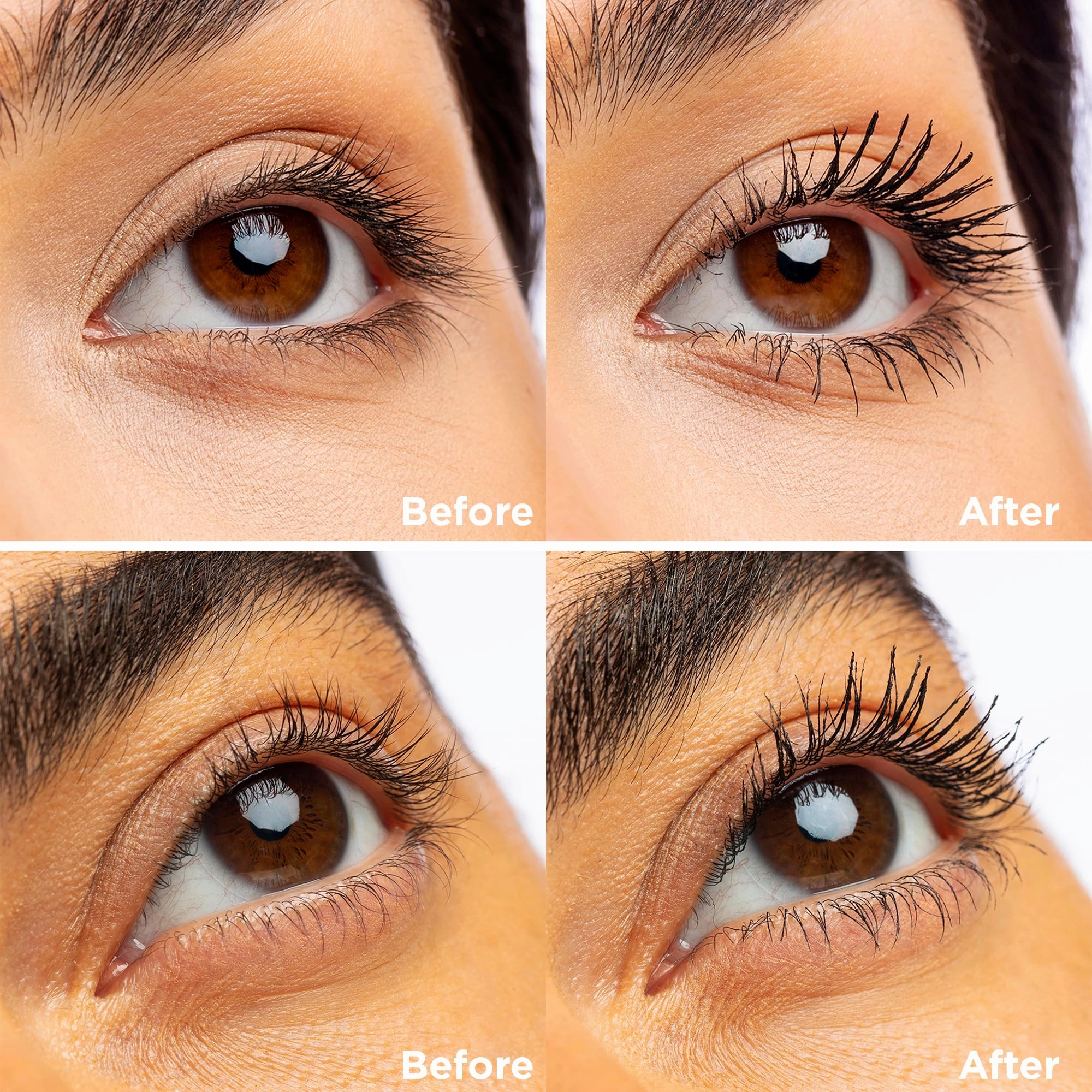 Pacifica Vegan Collagen Fluffy Lash Mascara – Black Thickening & Lengthening Mascara with Plant Fibers, Full Fluffy Lashes, Vegan & Cruelty-Free, 0.24 oz