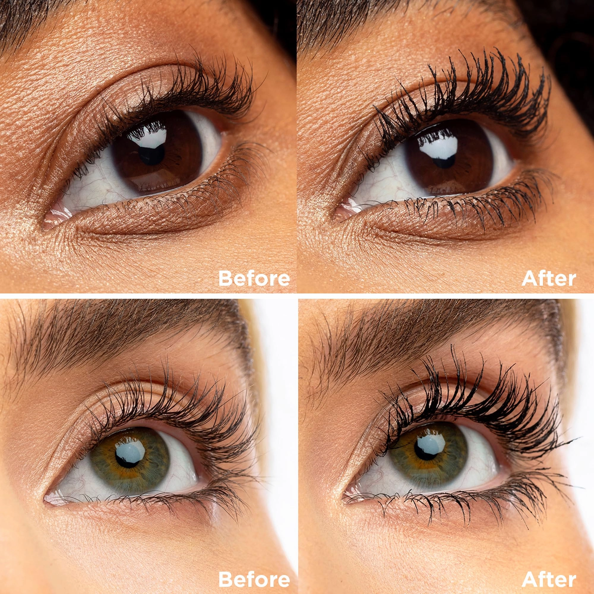 Pacifica Vegan Collagen Fluffy Lash Mascara – Black Thickening & Lengthening Mascara with Plant Fibers, Full Fluffy Lashes, Vegan & Cruelty-Free, 0.24 oz