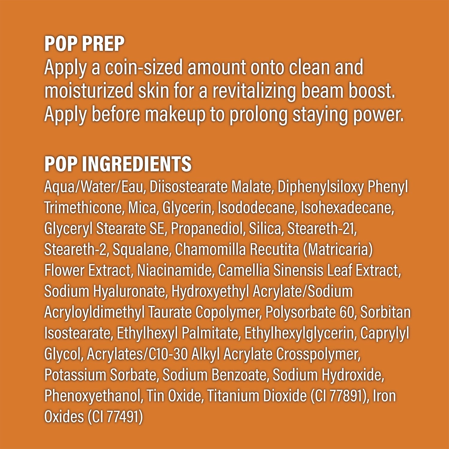 POP Beauty Afterglow Primer