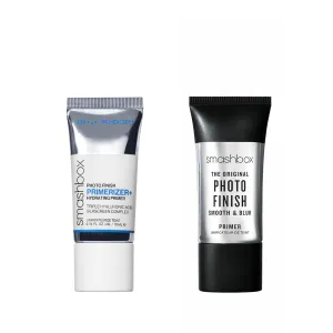 Smashbox Photo Finish Smooth & Blur Primer   Photo Finish Primerizer Travel Set | Includes Original Photo Finish Primer to Smooth & Blur Skin, 0.34 Fl Oz   Primerizer Hydrating Primer 0.34 Fl Oz