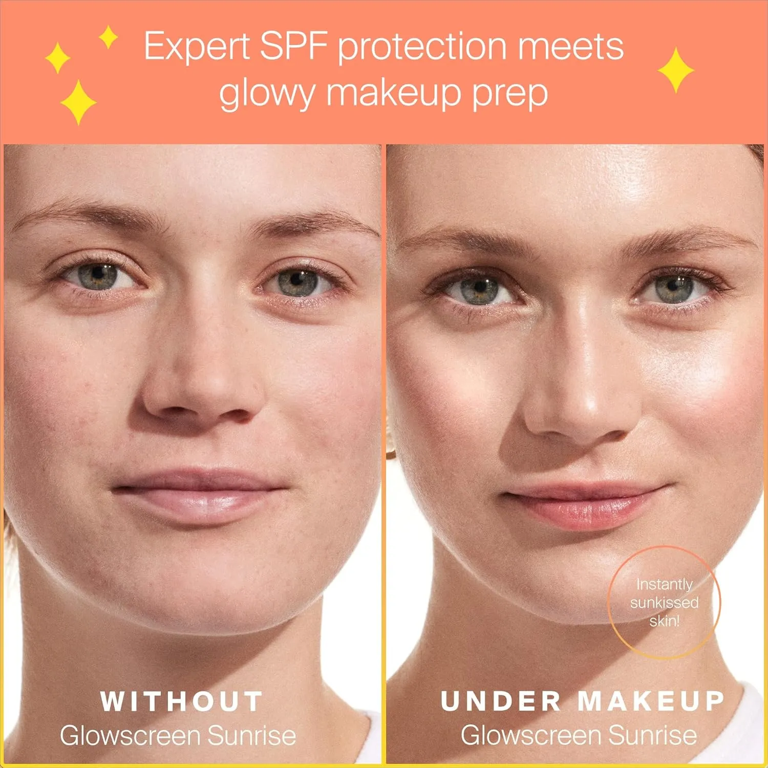 Supergoop! Glowscreen (SPF 40) - 2.5 fl oz - Glowy Primer   Broad Spectrum Tinted Sunscreen - Helps Filter Blue Light - Hydration - Hyaluronic Acid & Vitamin B5