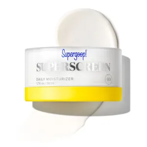 Supergoop! Superscreen - 1.7 fl oz - SPF 40 PA    Hydrating Daily Moisturizer Sunscreen - Protection from UV Rays   Helps Filter Pollution & Blue Light