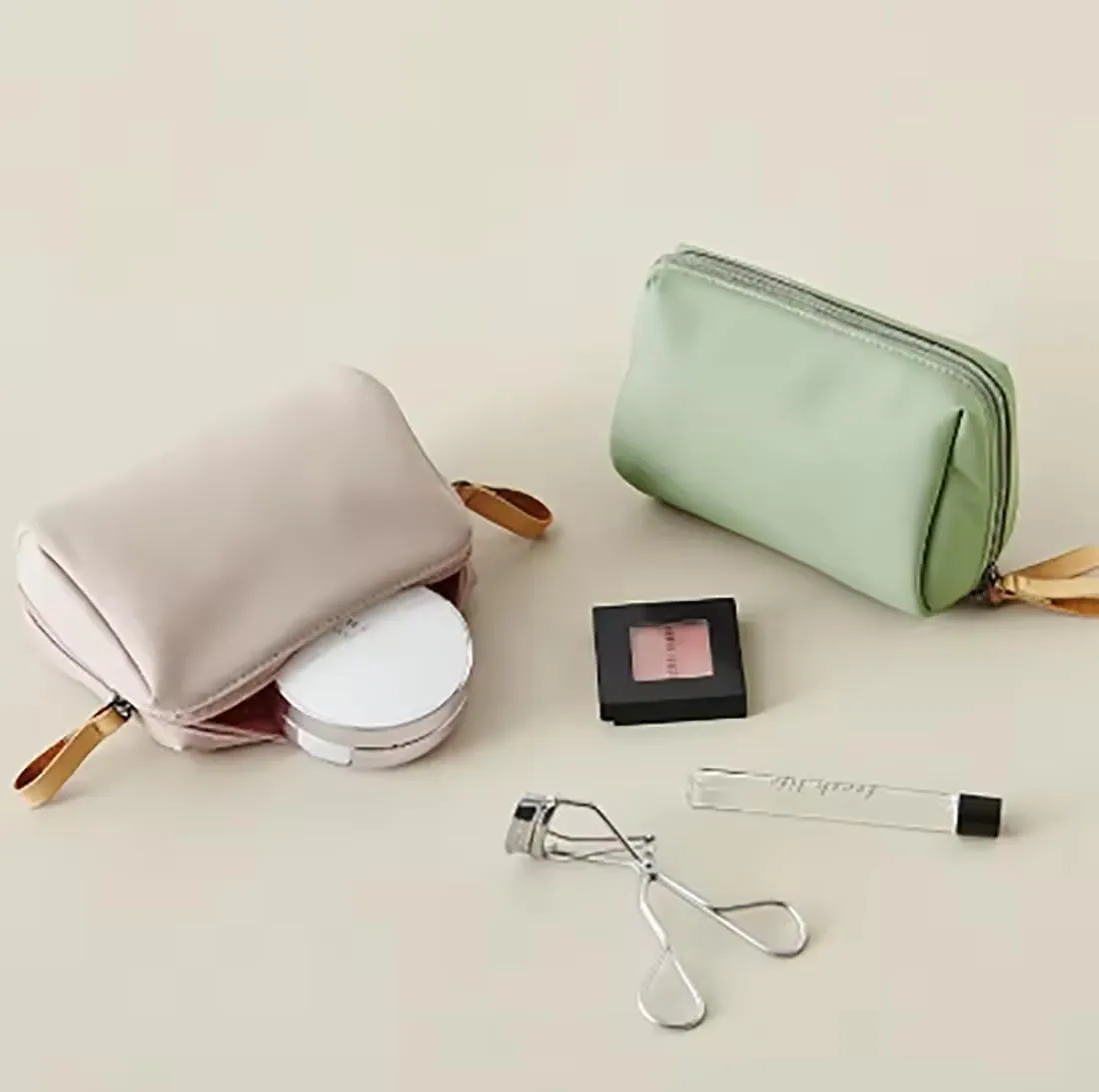 Tidy Nook Makeup Bag, Small, Black, Cosmetic Bag, Travel