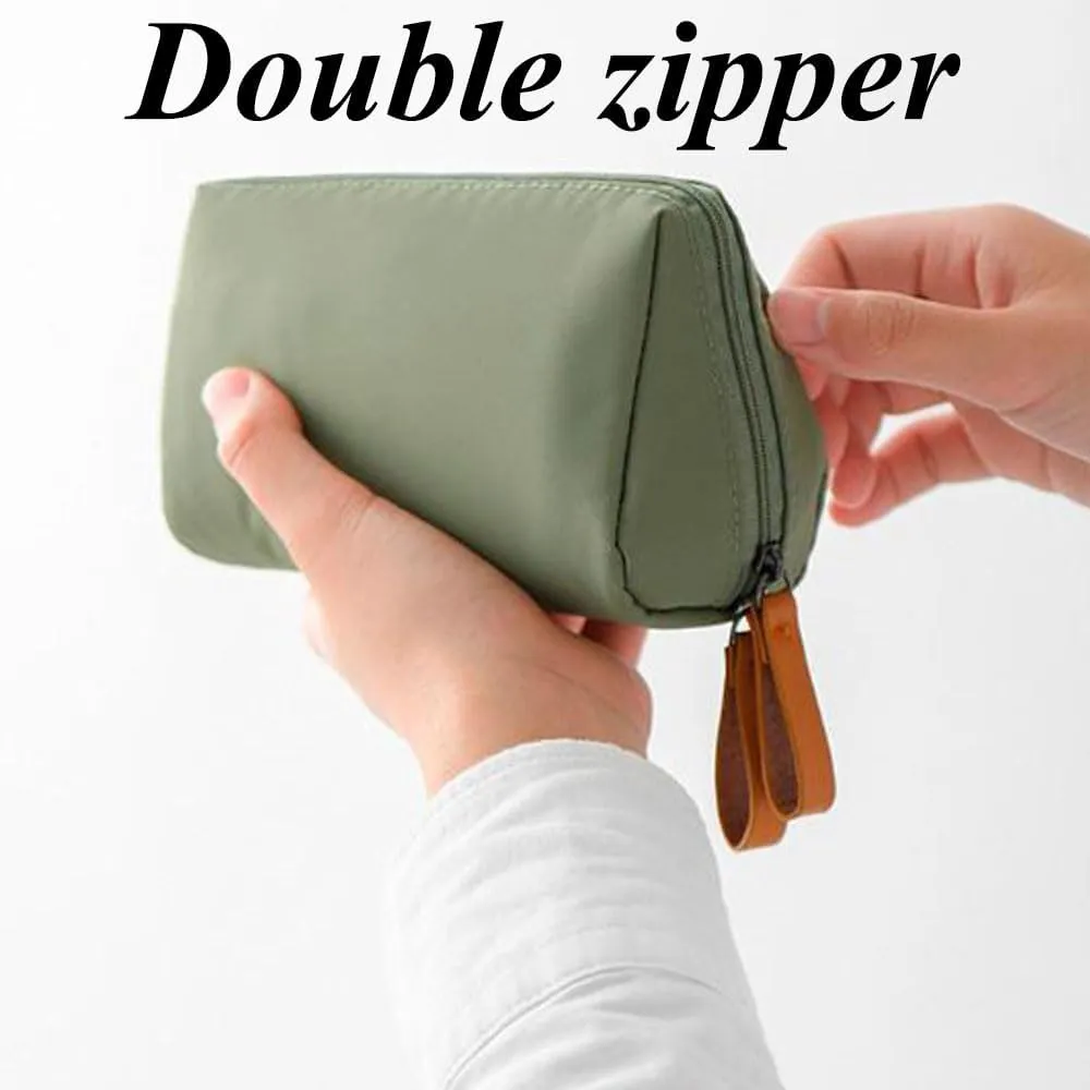 Tidy Nook Makeup Bag, Small, Black, Cosmetic Bag, Travel