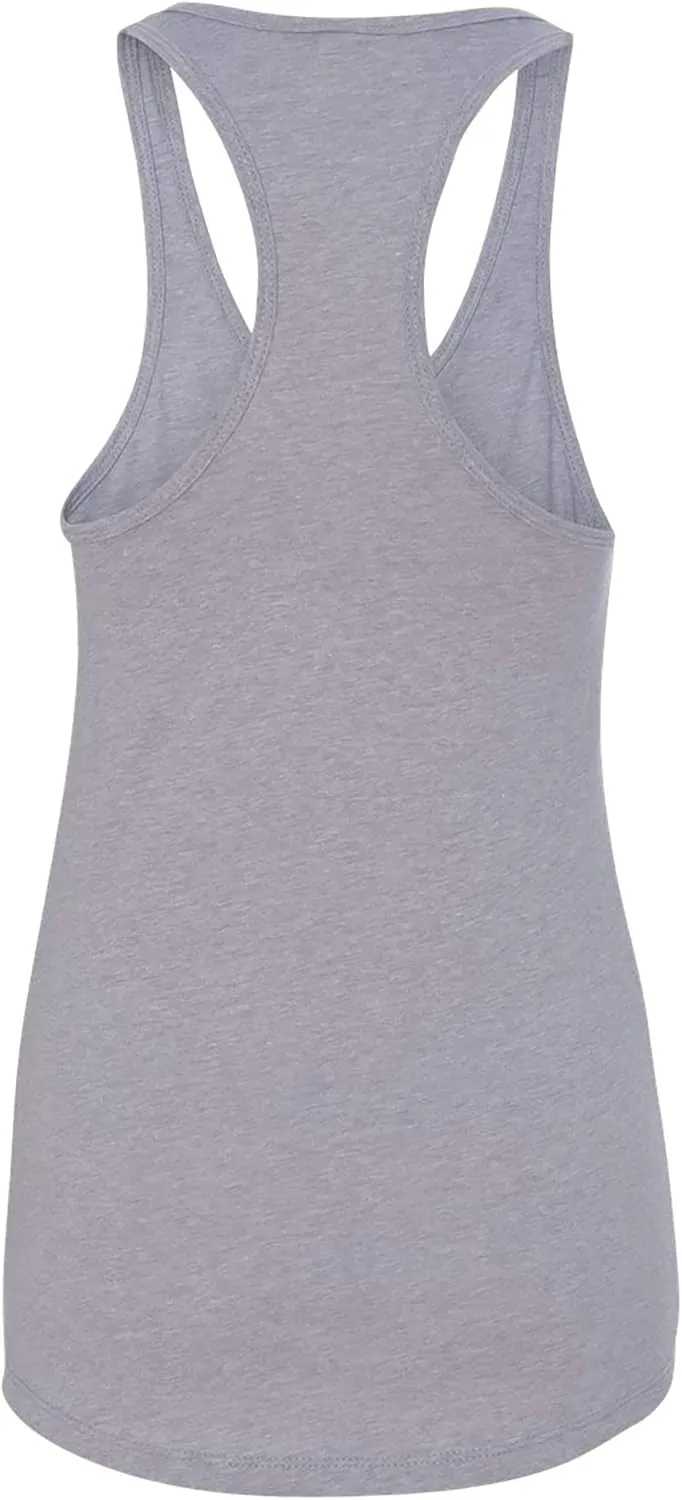 UGP Campus Apparel Fashion Face - Eyes Lips Mascara Trendy Womens Racerback Tank