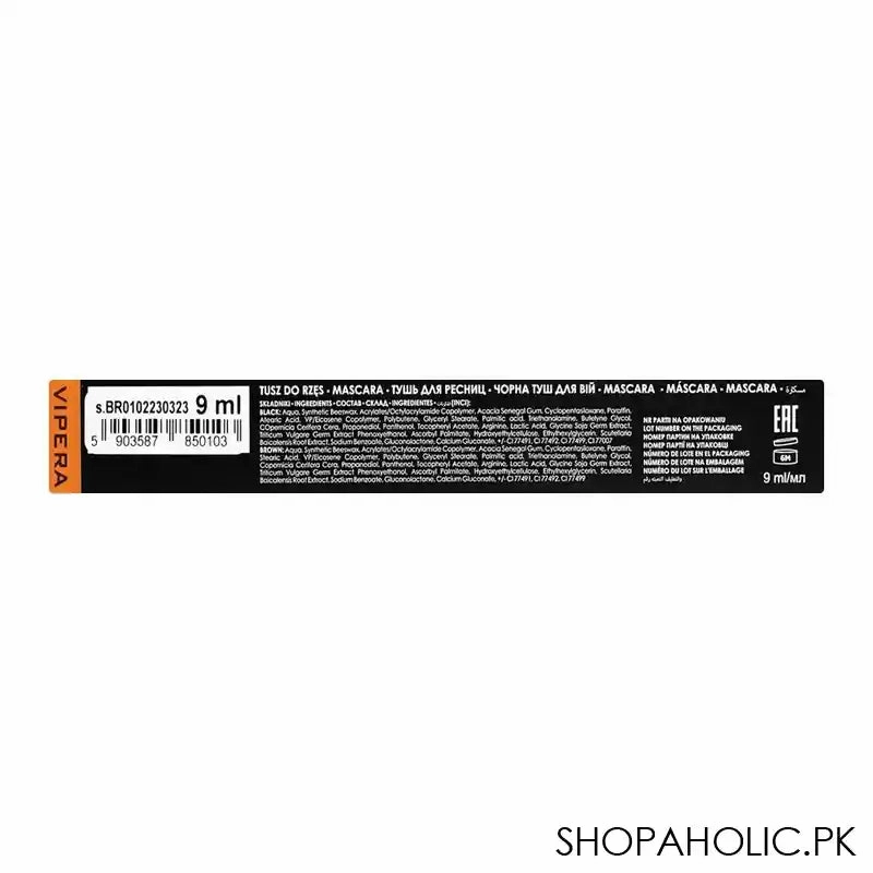 Vipera Art & Science Maxi Lash Mascara Brown, 9ml