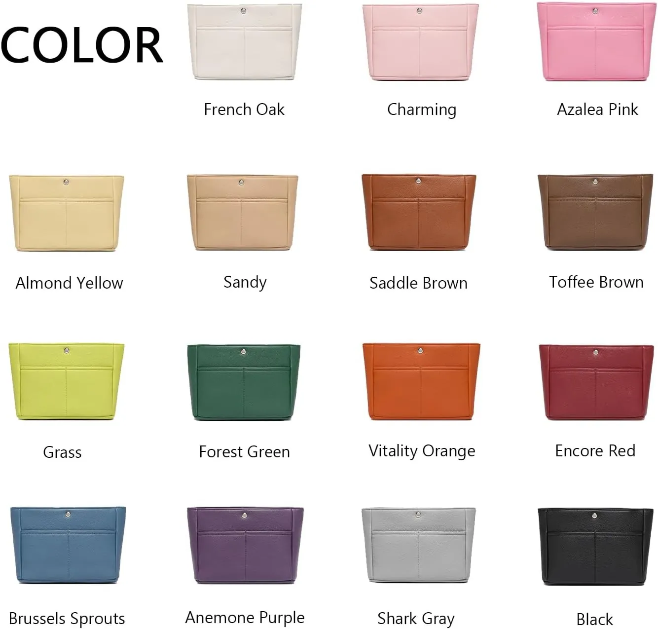 YONEBN waterproof Storage Bag Lightweight Large Capacity nylon Bag Inner Bag Handbag Organizer
