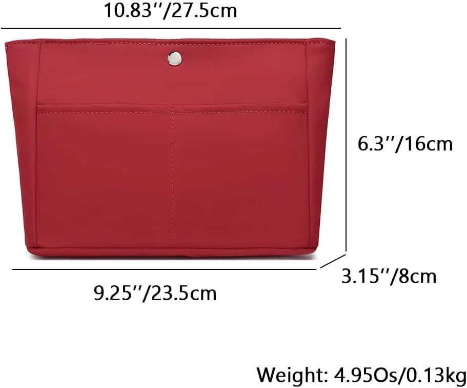 YONEBN waterproof Storage Bag Lightweight Large Capacity nylon Bag Inner Bag Handbag Organizer