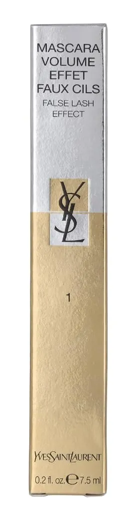 Yves Saint Laurent Volume Effet Faux Cils Luxurious Mascara High Density Black for Women, 0.2 Ounce